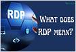 Definir casado RDP Mean